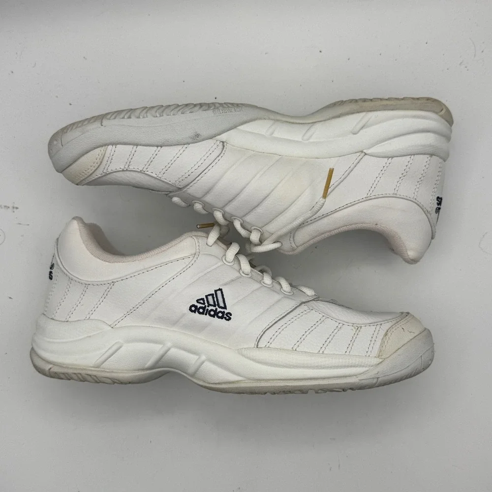 Adidas Shoes Mens Size 8 Classic Court Leather Tennis Sneakers Vintage Retro‎